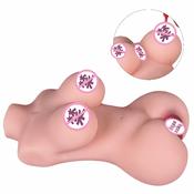 Sex 3D Love Doll Masturbator with Vagina and Anal, Solid silicone 3D Lifelike Adult Sex Doll produced by AUTOMATICWOMAN